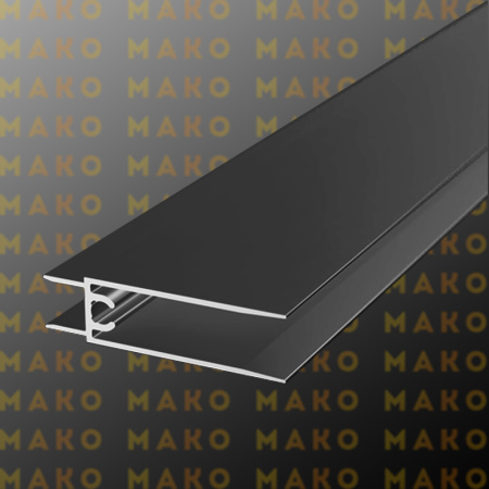 Профиль горизонтальный нижний MS220 Титан (A18)